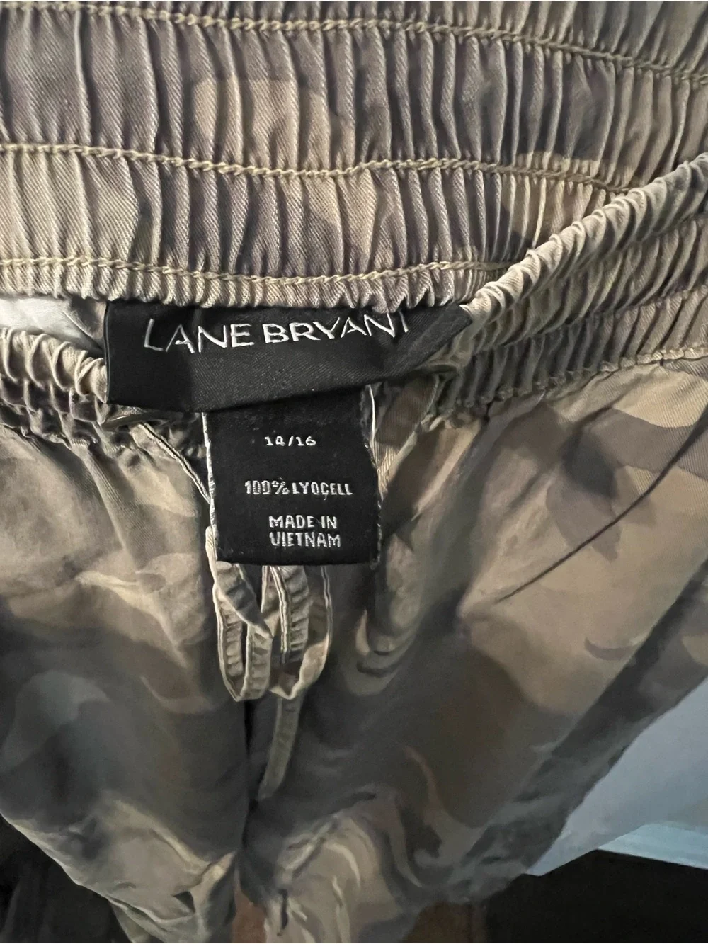 Lane Bryant casual camo